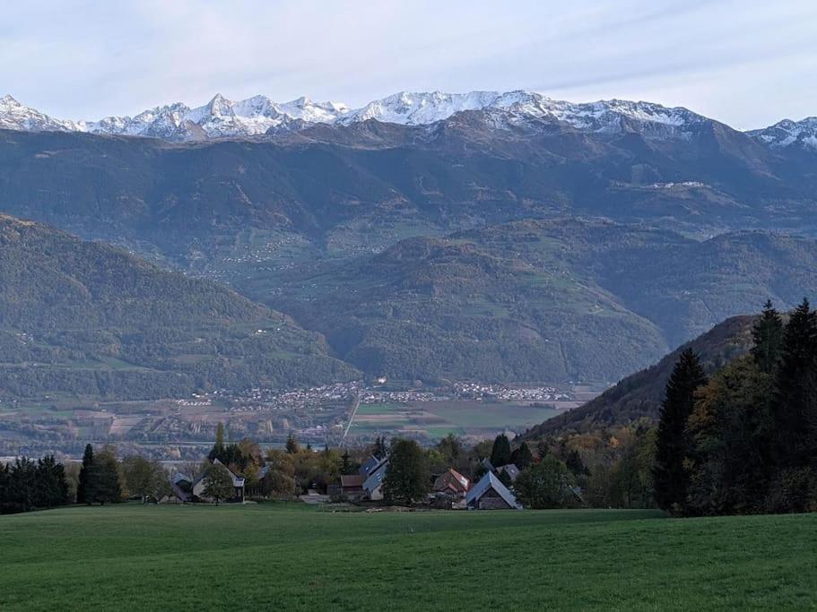 Maison Familiale En Montagne Avec Vue Merveilleuse Sur Le Massif De Belledonne Saint-Bernard  Екстер'єр фото