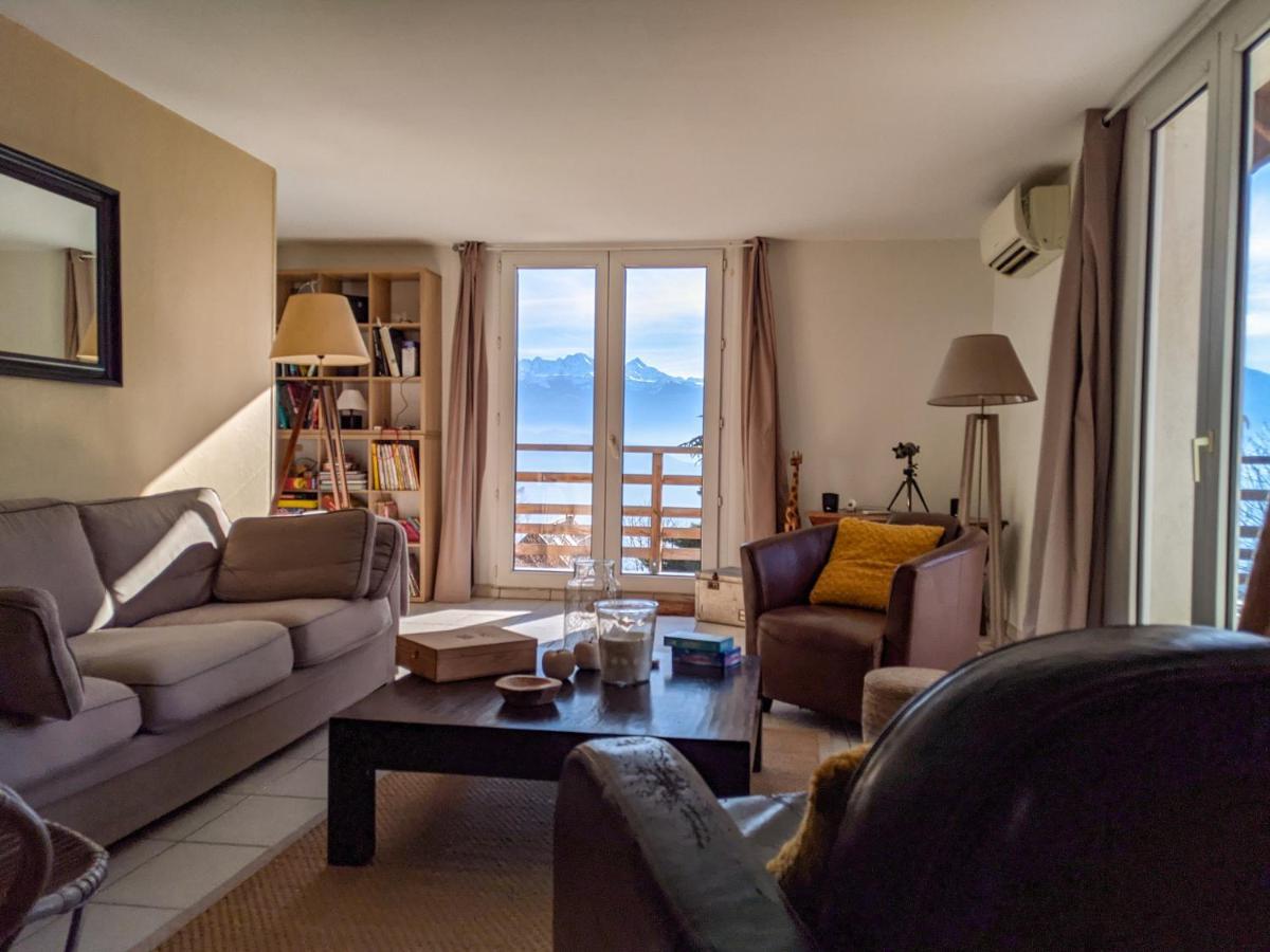 Maison Familiale En Montagne Avec Vue Merveilleuse Sur Le Massif De Belledonne Saint-Bernard  Екстер'єр фото